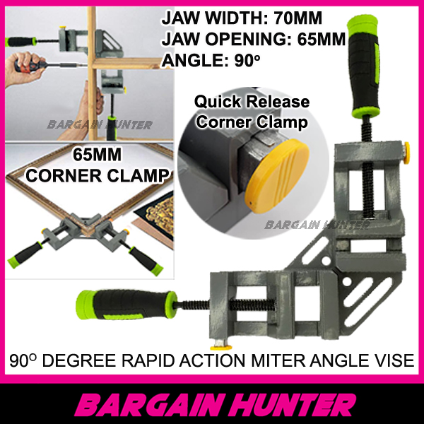 [ READY STOCK ] Quick Release Corner Clamp Wood Clamp 90 Degree Wood