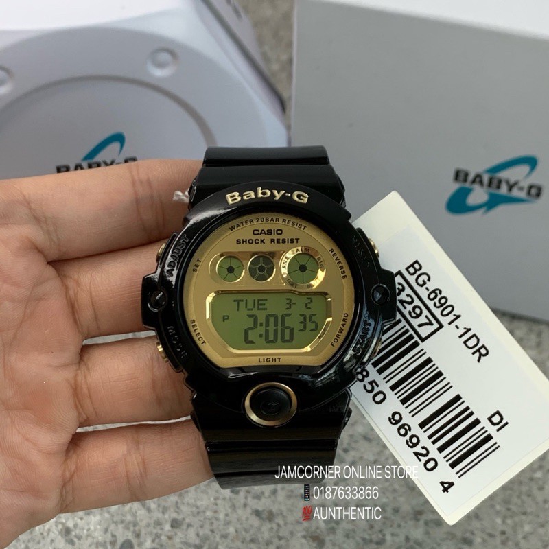 100 ORIGINAL CASIO BABY G BG 6901 1 BLACK GOLD Shopee Malaysia