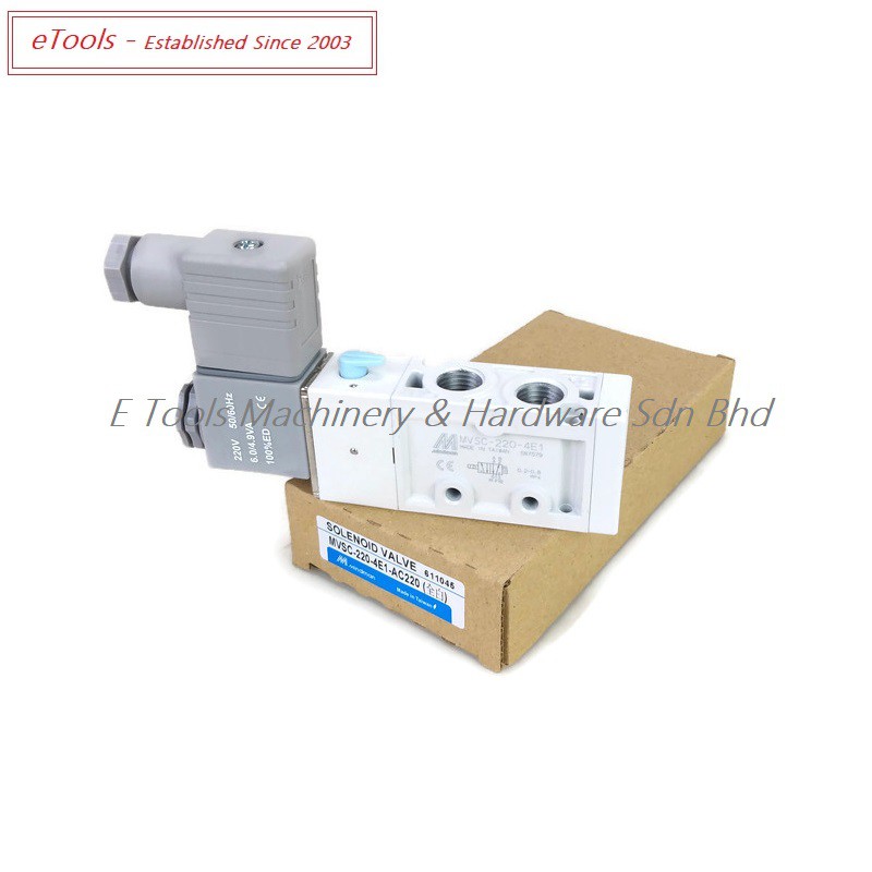 MINDMAN MVSC-220-4E1 SINGLE SOLENOID VALVE - AC 220V | Shopee Malaysia