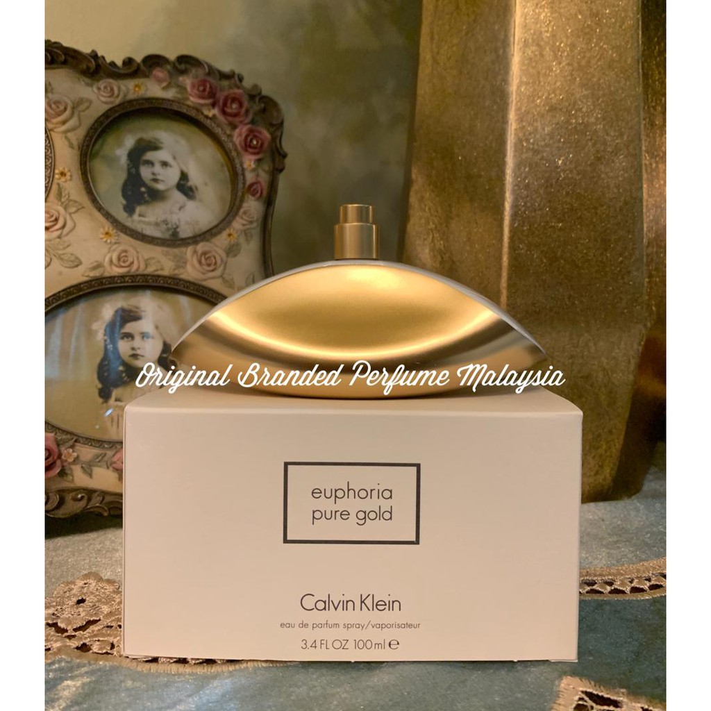 CK Euphoria Pure Gold Women 100ML EDP Shopee Malaysia