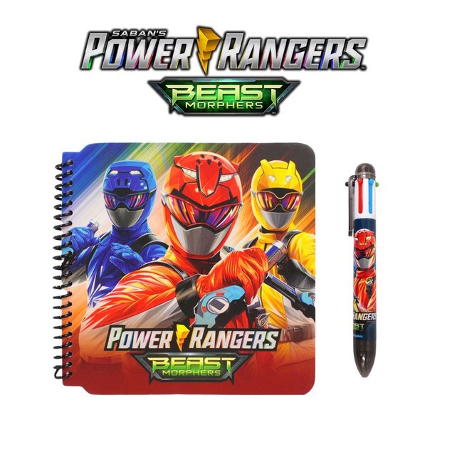 🔰 New! Power Rangers Beast Morphers Note Book Set / Set Buku Tulis ...