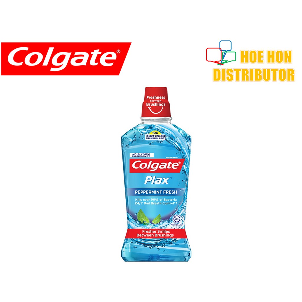 Colgate Plax Peppermint Mouthwash 750ml Shopee Malaysia