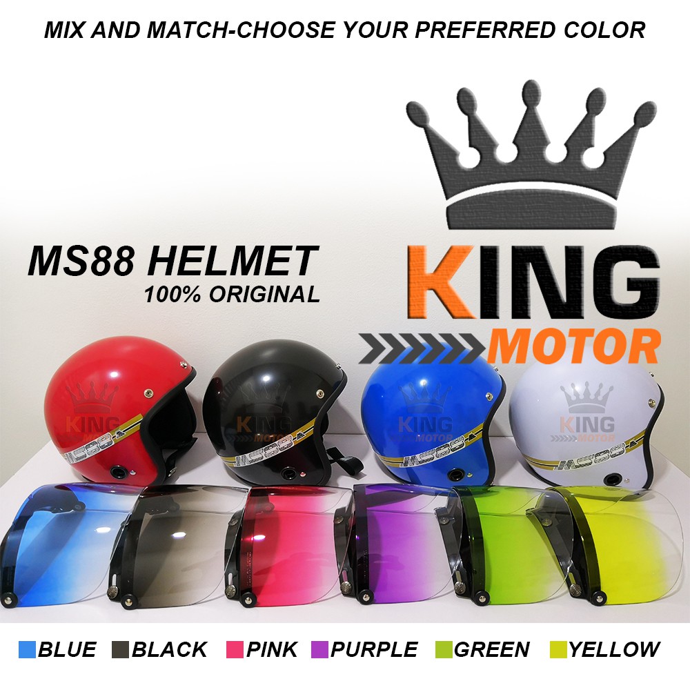 Helmet ms88 hot sale with visor