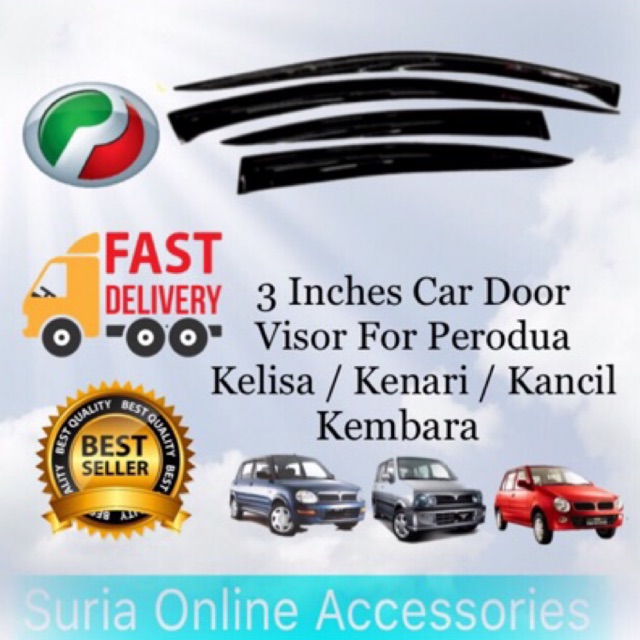 Perodua Kelisa, Kenari, Kancil , Kembara 3 Inches Air Press Door
