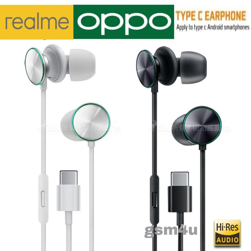 TYPE C EARPHONE Realme 11 PRO Pad X X50 Pro X3 GT 2 PRO GT NEO 2 3