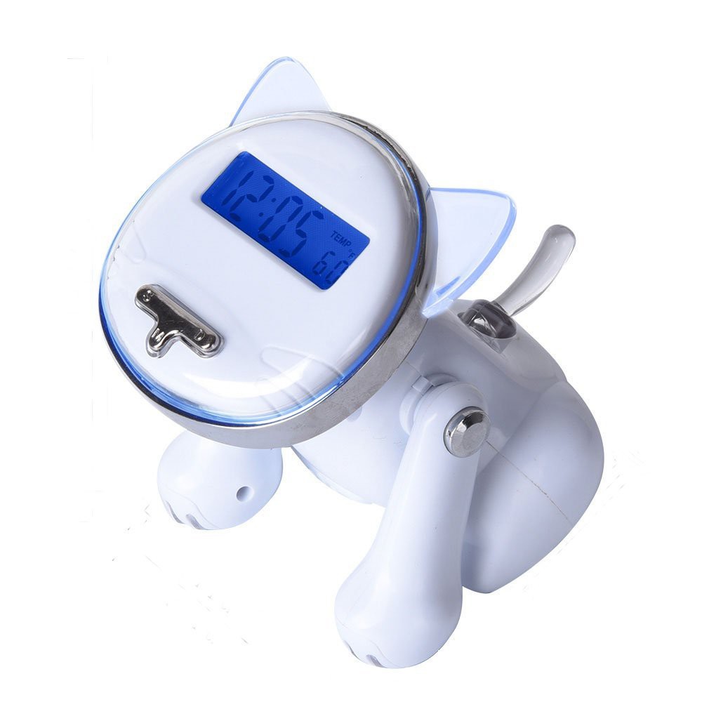Talking Cat LED Alarm Clock | Shopee Malaysia