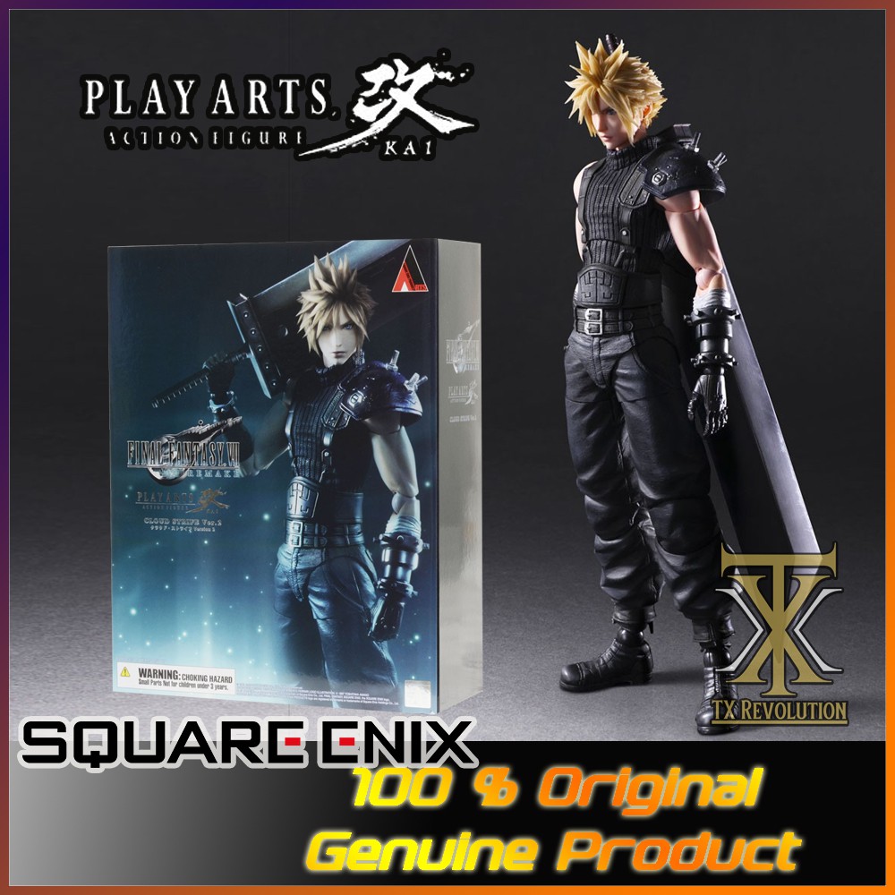 FINAL FANTASY VII REMAKE PLAY ARTS KAI ACTION FIGURE - CLOUD