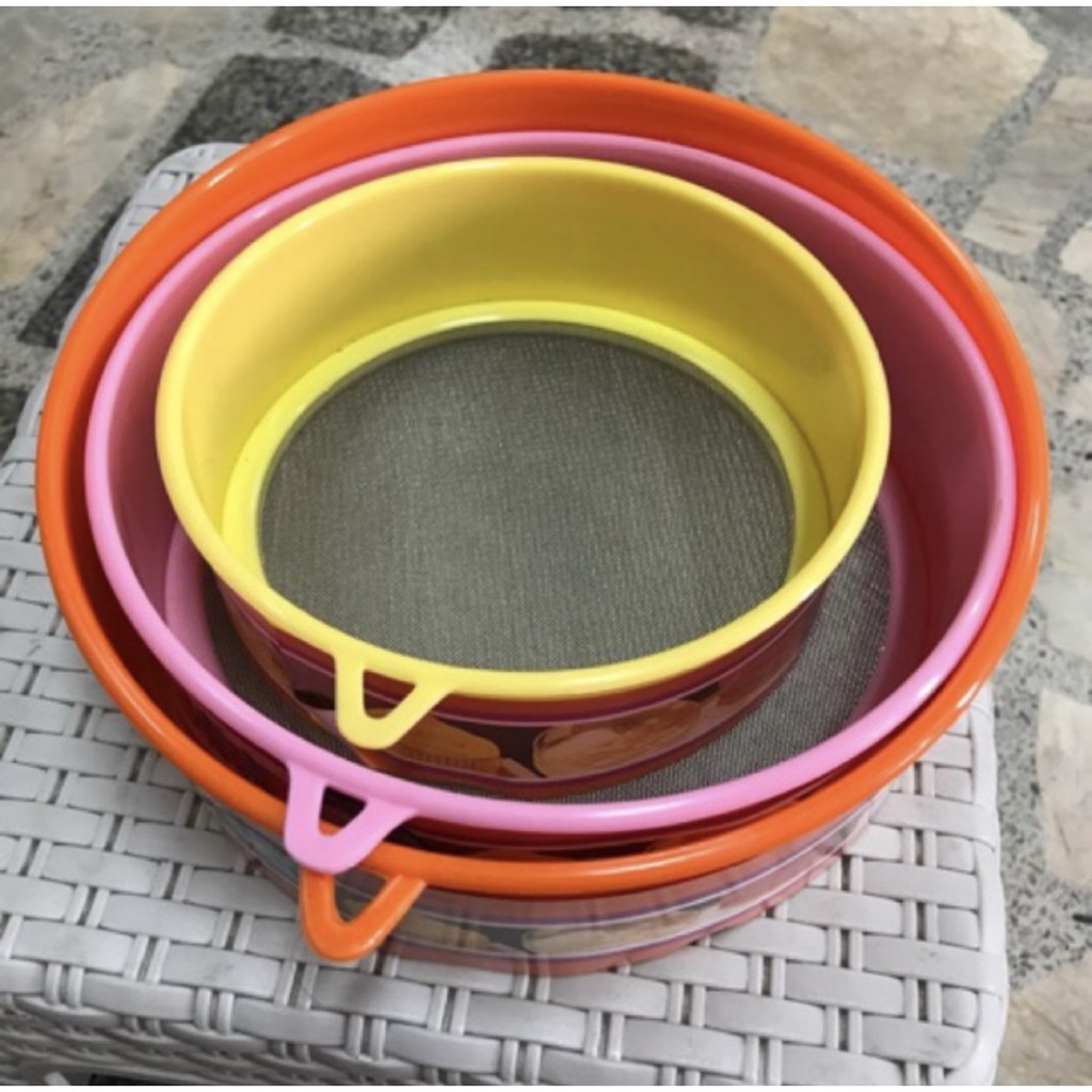 Plastic Flour Sifter (Random Color) | Shopee Malaysia