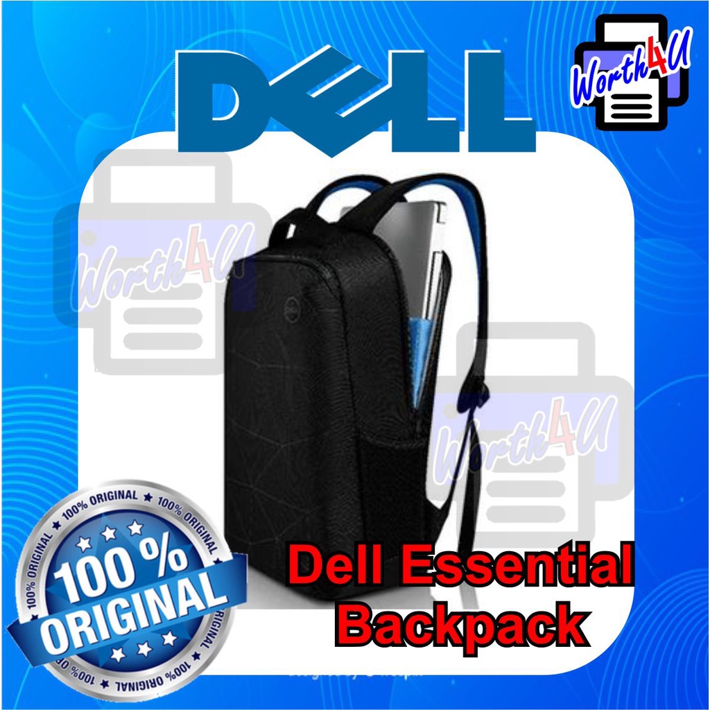Dell Essential Laptop Backpack 15 Original Genuine Bag Back Pack ...