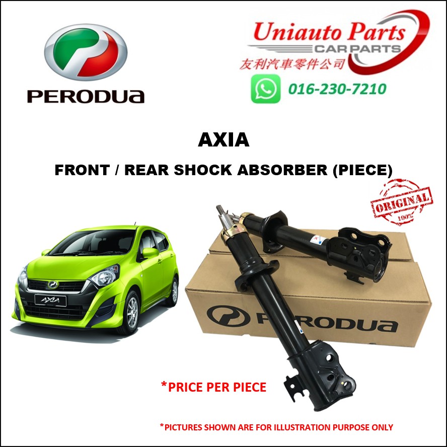 PERODUA AXIA ORIGINAL FRONT / REAR SHOCK ABSORBER (PIECE) | Shopee Malaysia