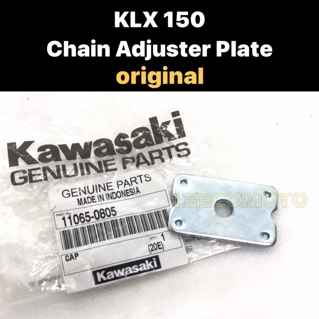 KAWASAKI KLX150 CHAIN ADJUSTER PLATE (STANDARD/ORIGINAL) 110650805