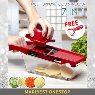 6 in 1 Vegetable Cutter Grater Vegetables Slicers Shredders Multi