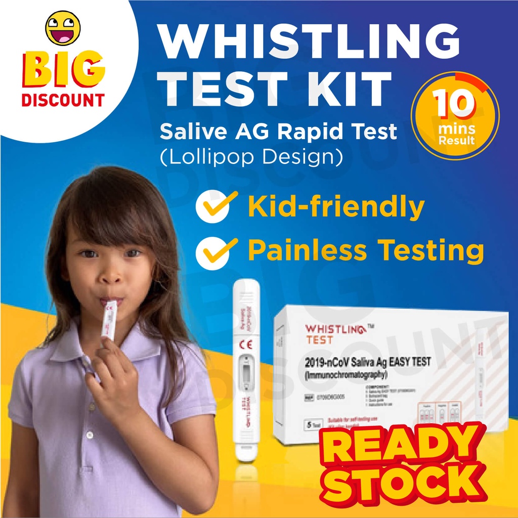 [POST IN 1DAY] Whistling COVID19 Home Rapid Antigen TEST Kit (RTK