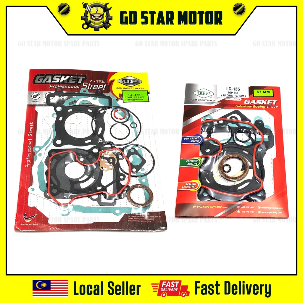 YAMAHA LC135 LC4S LC135 LC135HC 4 5 SPEED OVERHAUL GASKET COMPLETE SET