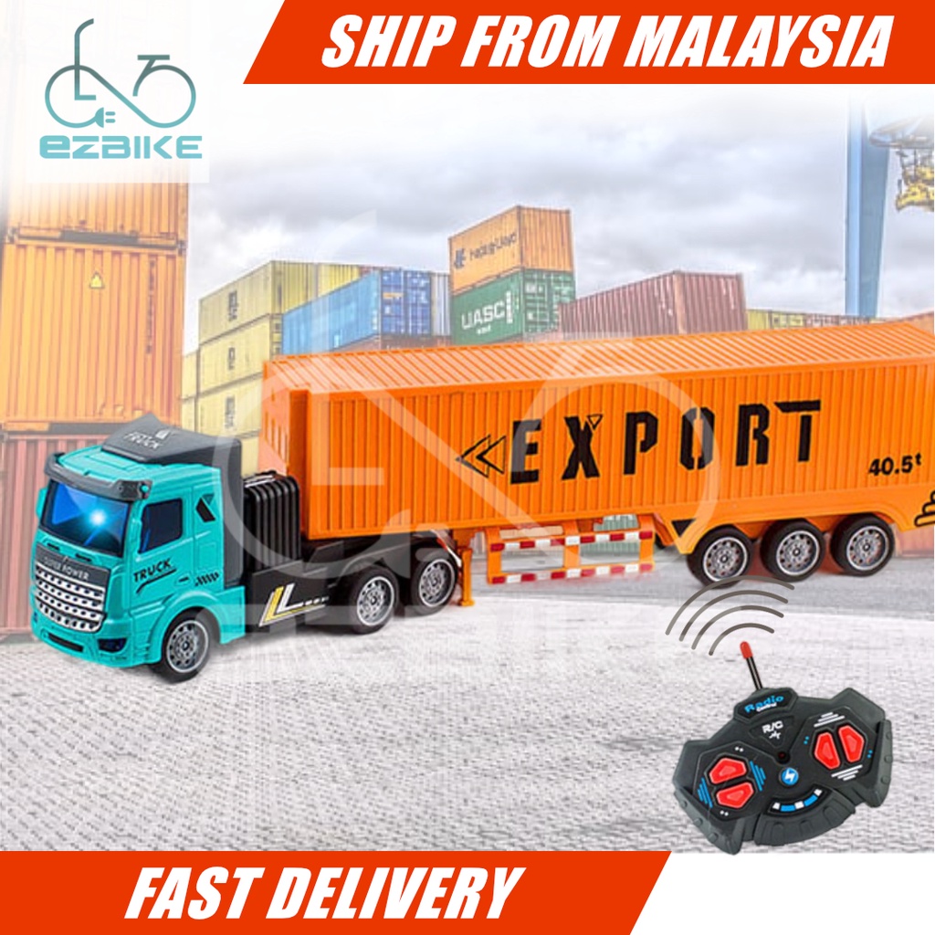 EZBIKE 1:48 REMOTE CONTROL CONTAINERS BOX kontena yang membawa barang ...