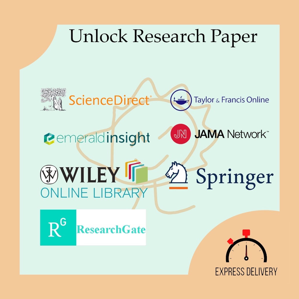 𝗨𝗻𝗹𝗼𝗰𝗸 𝗿𝗲𝘀𝗲𝗮𝗿𝗰𝗵 𝗮𝗿𝘁𝗶𝗰𝗹𝗲 || Science Direct || Clinical Key || Springer ...