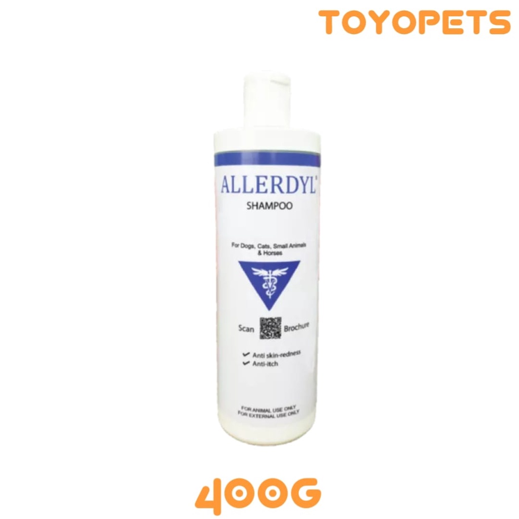 Anti allergy cat shampoo sales