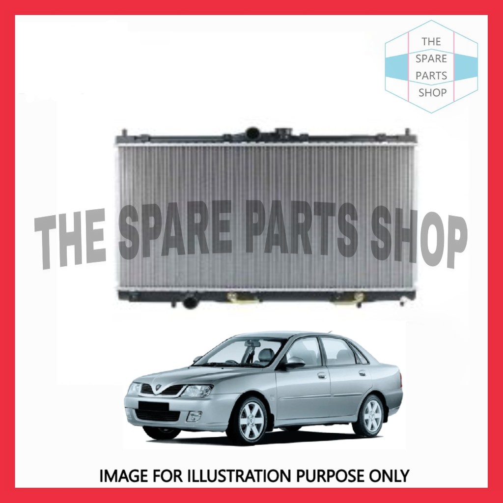 PROTON WAJA MMC APM/ND RADIATOR AUTO MANUAL 2002> 2 ROW (2 LAYER) OEM