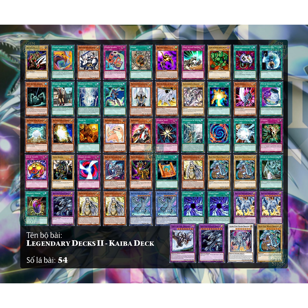 yugioh legendary decks 2 kaiba deck list Yu-Gi-Oh KON7KRSD Yugi & Reloaded Starter Decks-Set of 2, Multi : Toys & Games Feel the power of three preconstructed decks based on iconic decks and cards Printed Cards] Yugioh Deck -