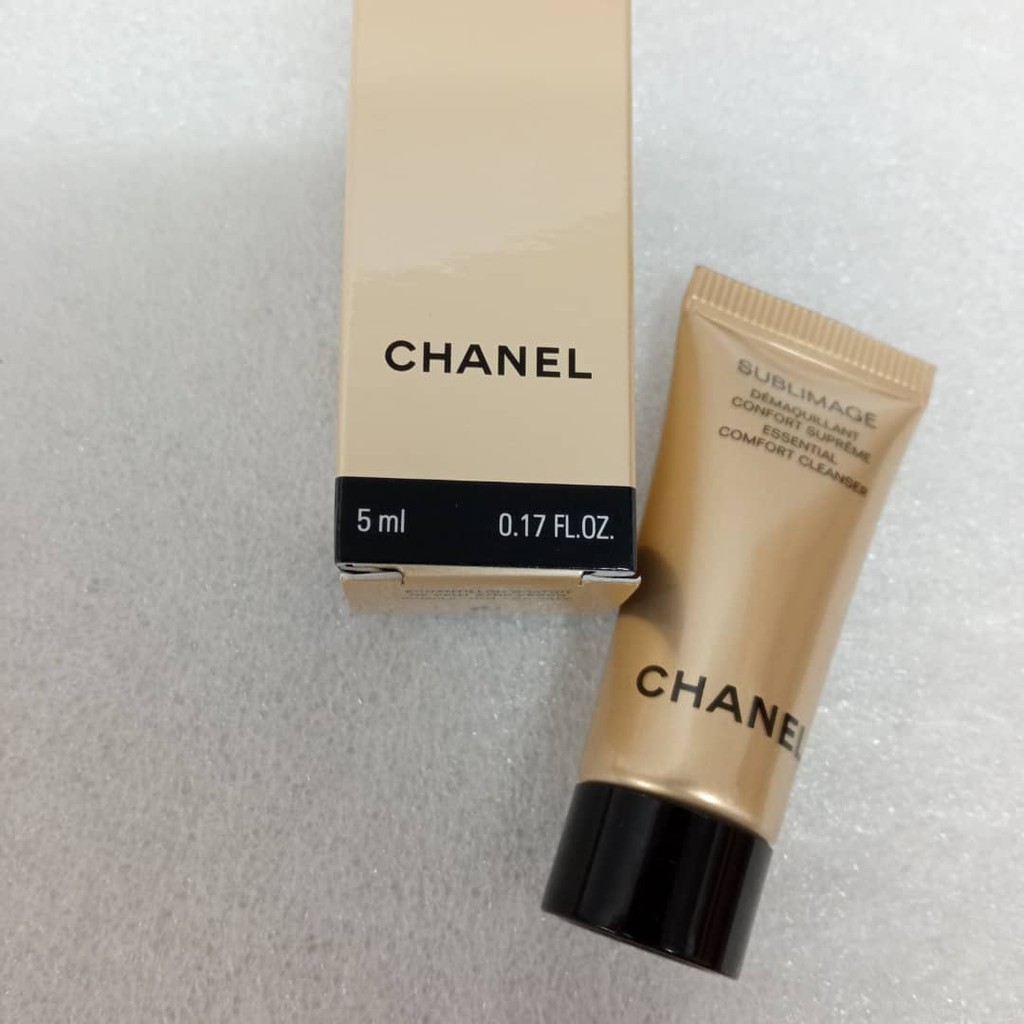 Original Chanel Sublimage Essential Comfort Cleanser 5ml | Shopee Malaysia