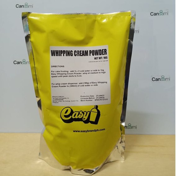 Whipping Cream Powder 1kg Easy Brand Shopee Malaysia