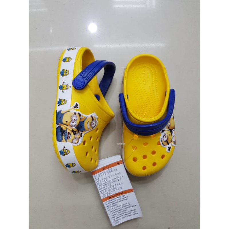 Crocs Kids Sandals Crocs Minions Clog Kids Shopee Malaysia