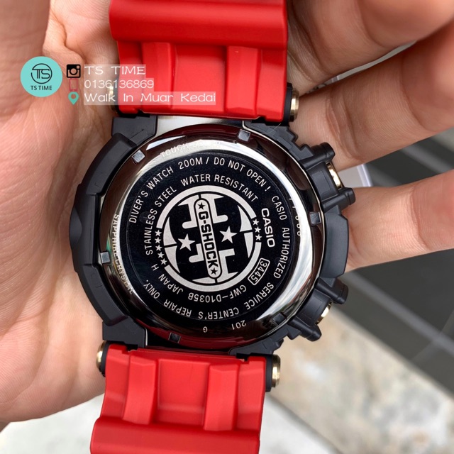 CASIO G SHOCK Frogman 35th Anniversary GOLD TORNADO Series GWF D1035B 1D Shopee Malaysia