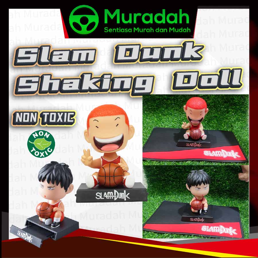 [ready Stock]slam Dunk Car Doll Shaking Stand Holder Shopee Malaysia