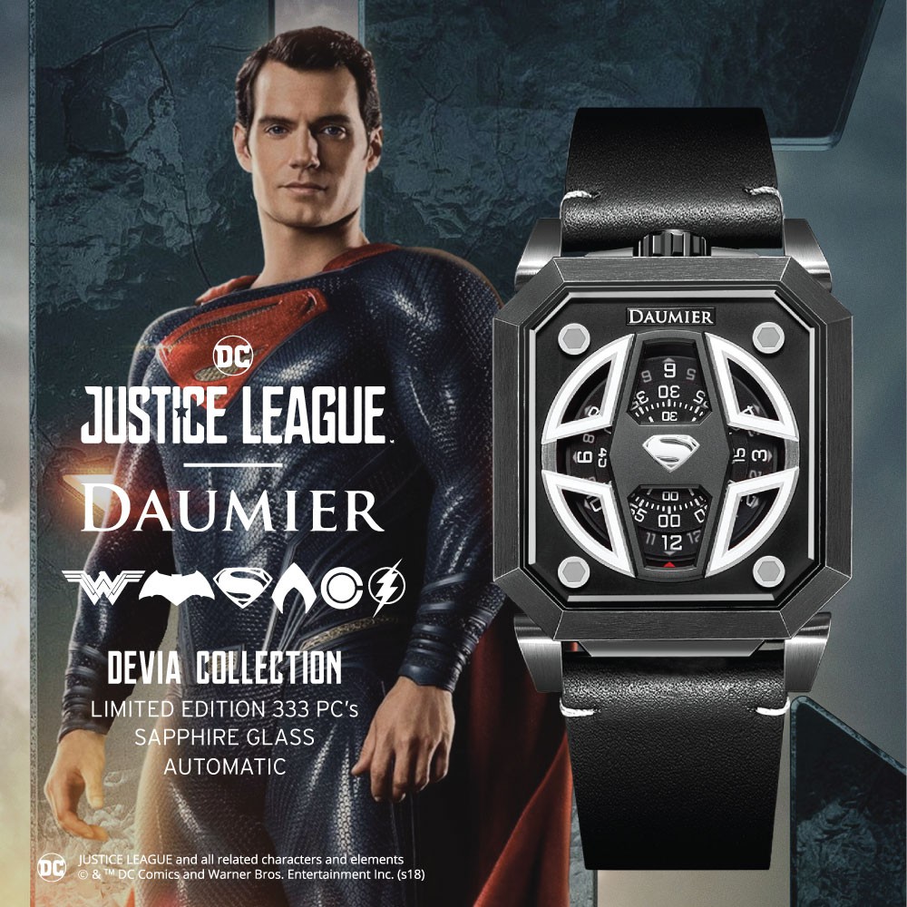 Daumier Devia Collection DC Comics Justice League LIMITED EDITION Watch SUPERMAN Shopee Malaysia