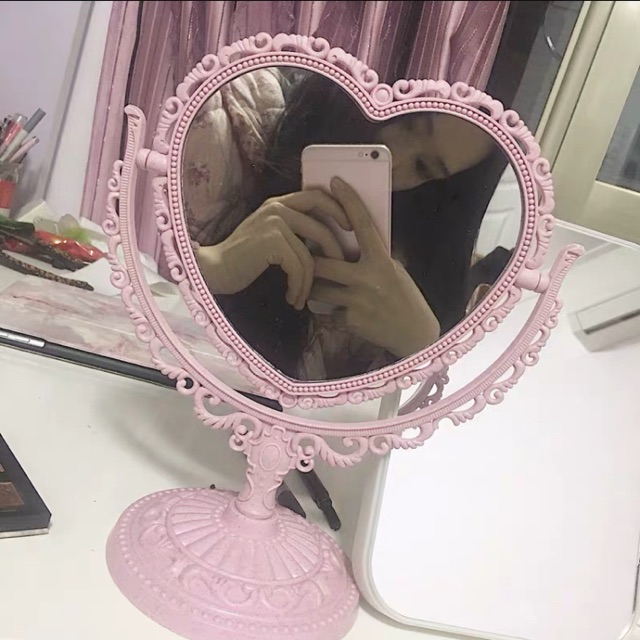 Luxury princess table mirror | Shopee Malaysia