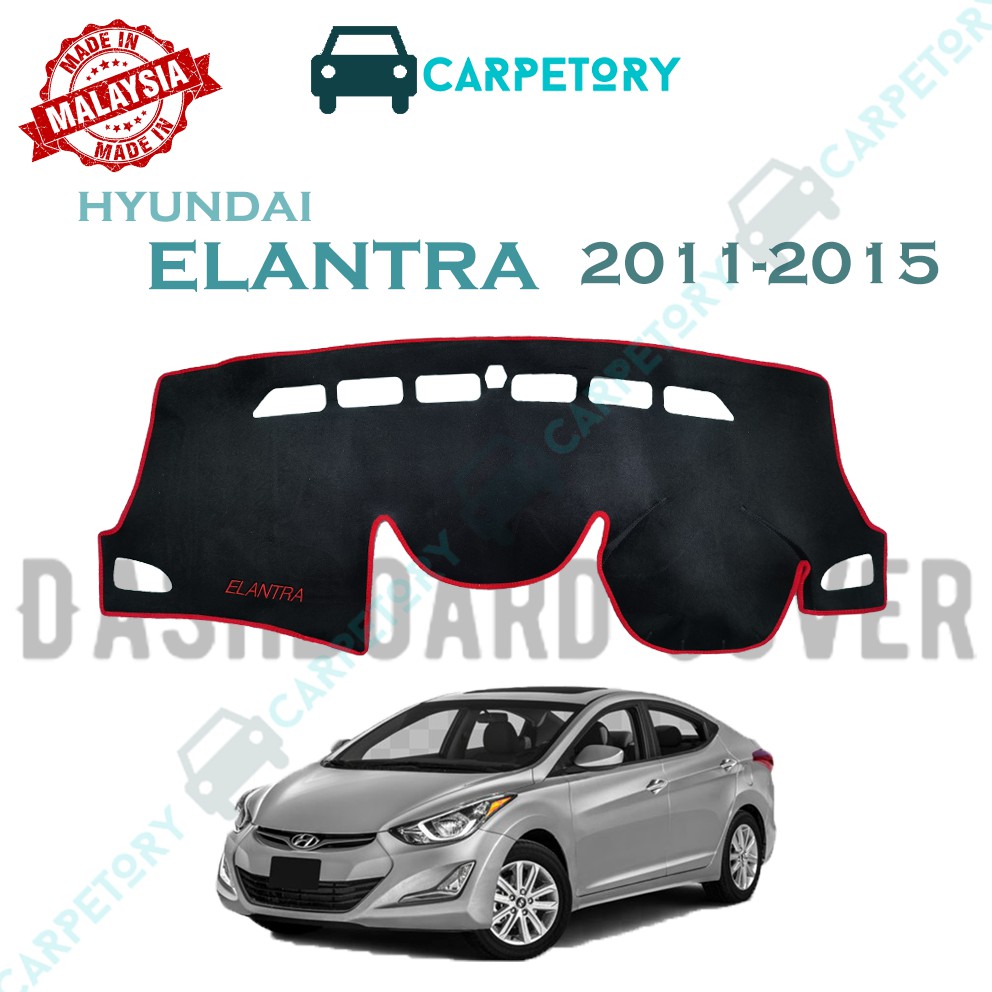 Hyundai Elantra Velvet Dashboard Cover Leather Dashboard Protector