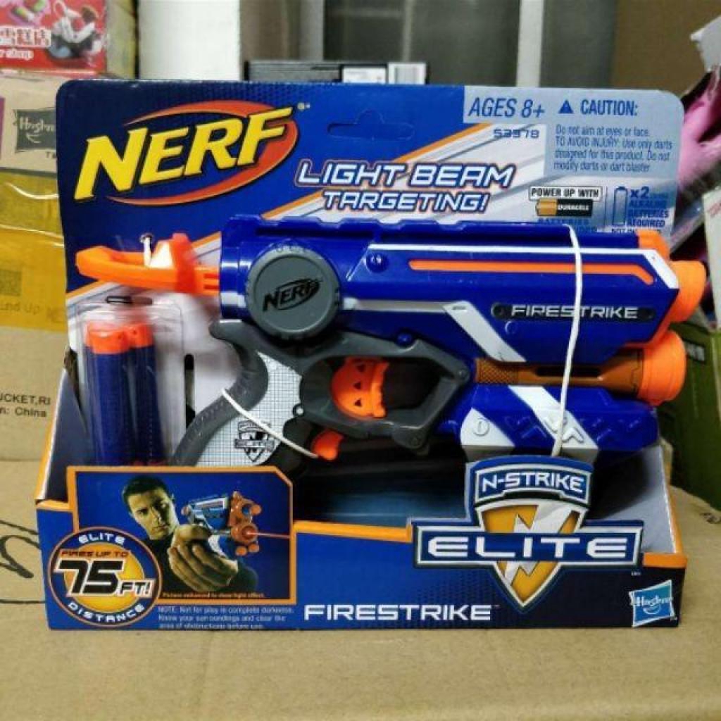 Nerf NStrike Elite FireStrike + FREE 10x 7.2cm Refill Suction Darts