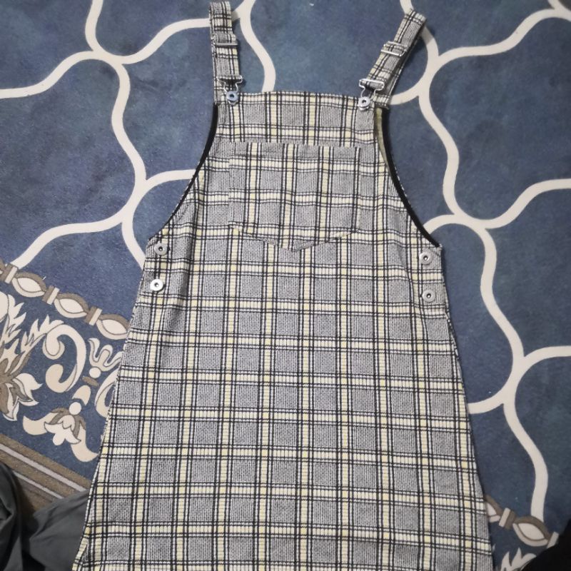 H&m black outlet pinafore