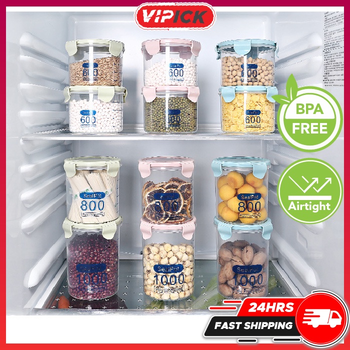 Tupperware Set Airtight Container Food Storage Box Bekas Kedap Udara ...