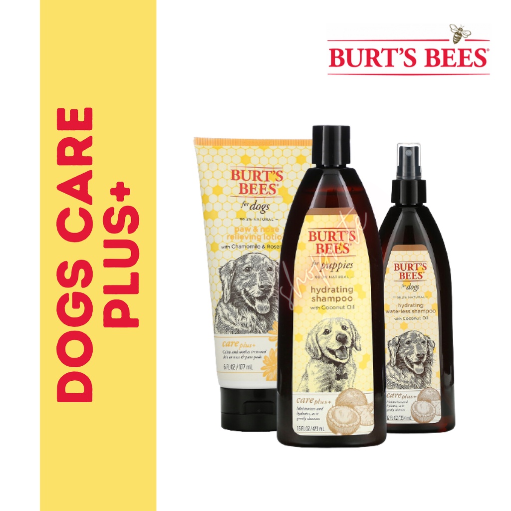 Burt's bees care plus+ store hydrating coconut oil dog shampoo