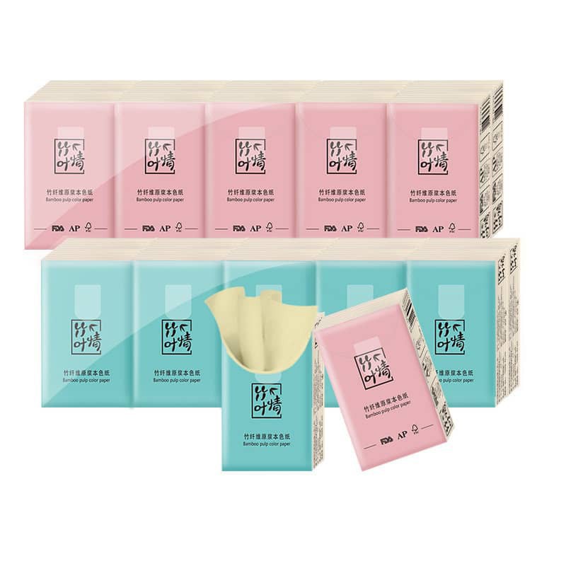 🔥 Small One Pack🔥 Small Pack Bamboo Soft Facial Tissue Paper 3 ply ...