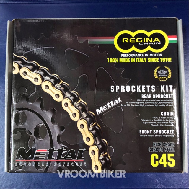 Original Regina Sprocket Set Yamaha R25 (2015-2019) | Shopee Malaysia