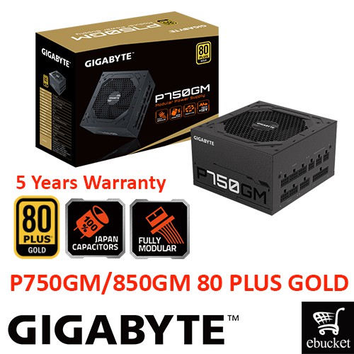 Alimentation PC Gigabyte P750GM - 750W - Modèle Occasion Fonctionnel