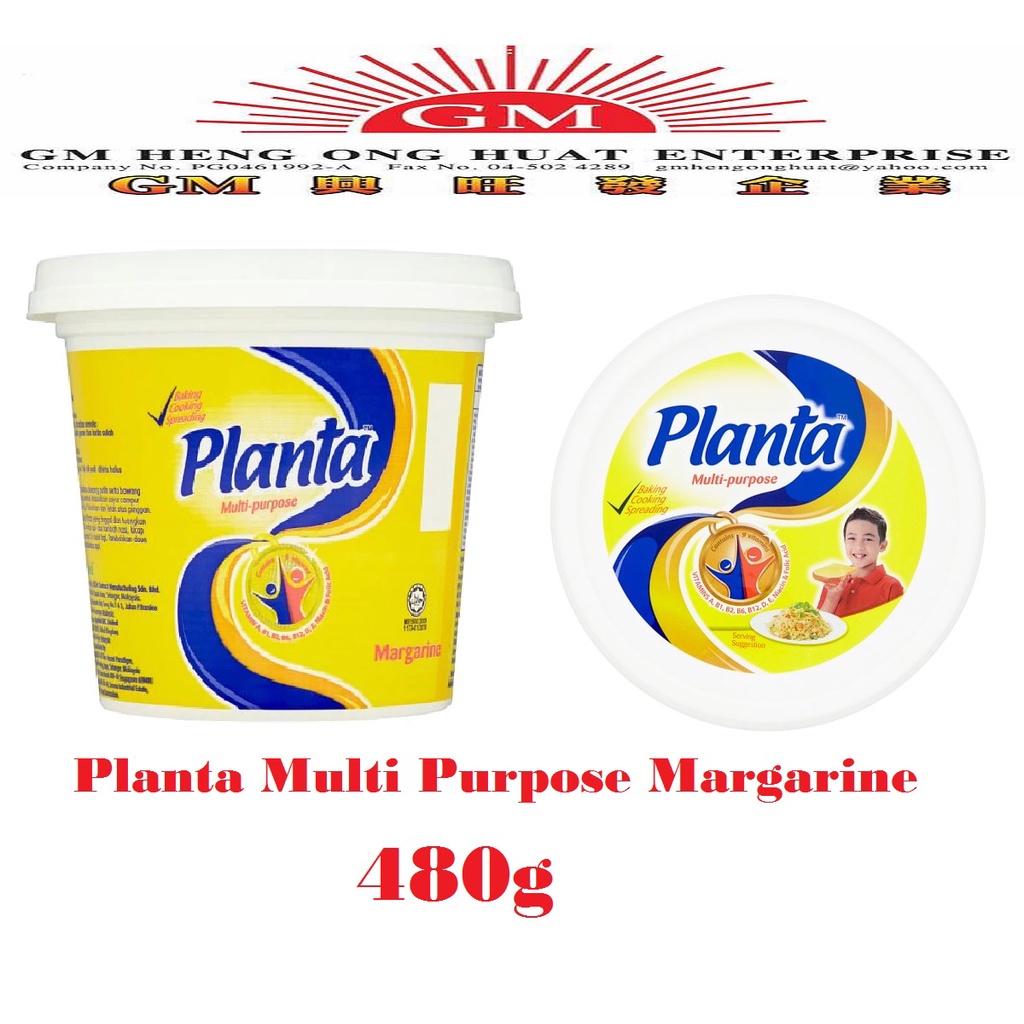 Planta MultiPurpose Margarine 480g Shopee Malaysia