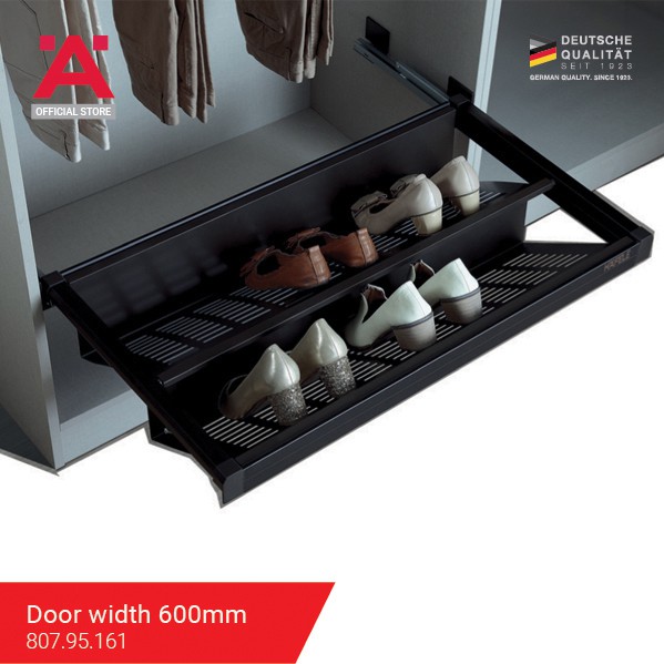 Hafele Build In Steel Shoe Rack For Wardrobe 30kg Load Capacity