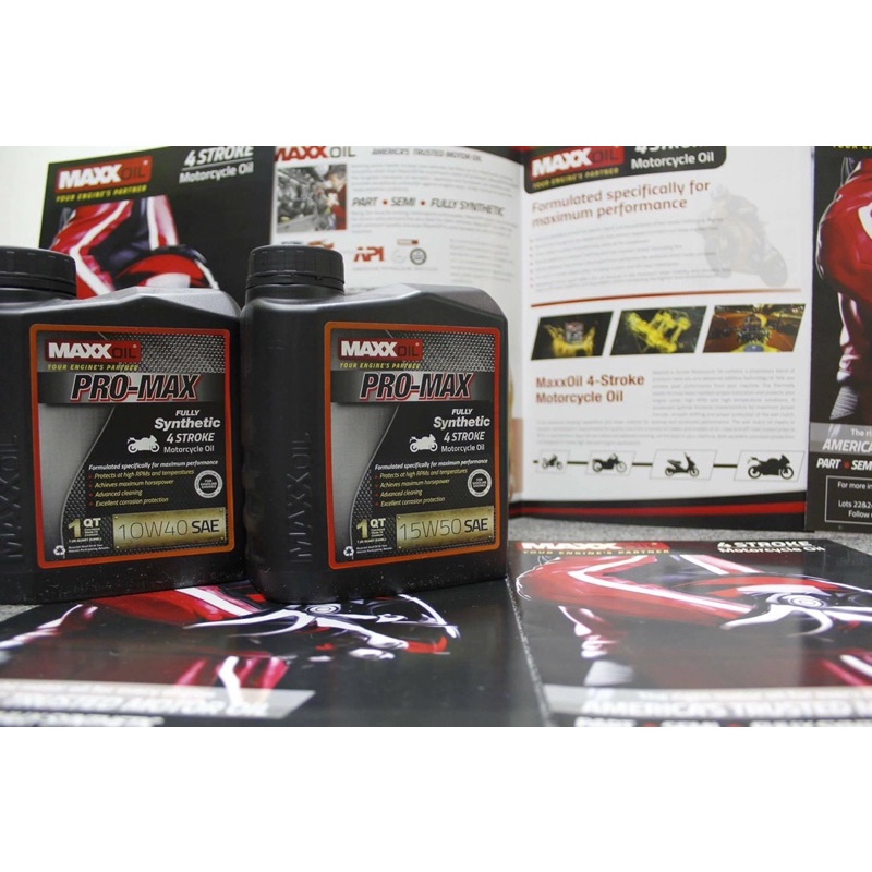 MAXX PERFORMANCE OIL 15W50 10W40 FULLY SYNTHETIC MINYAK ENGINE ENJINE