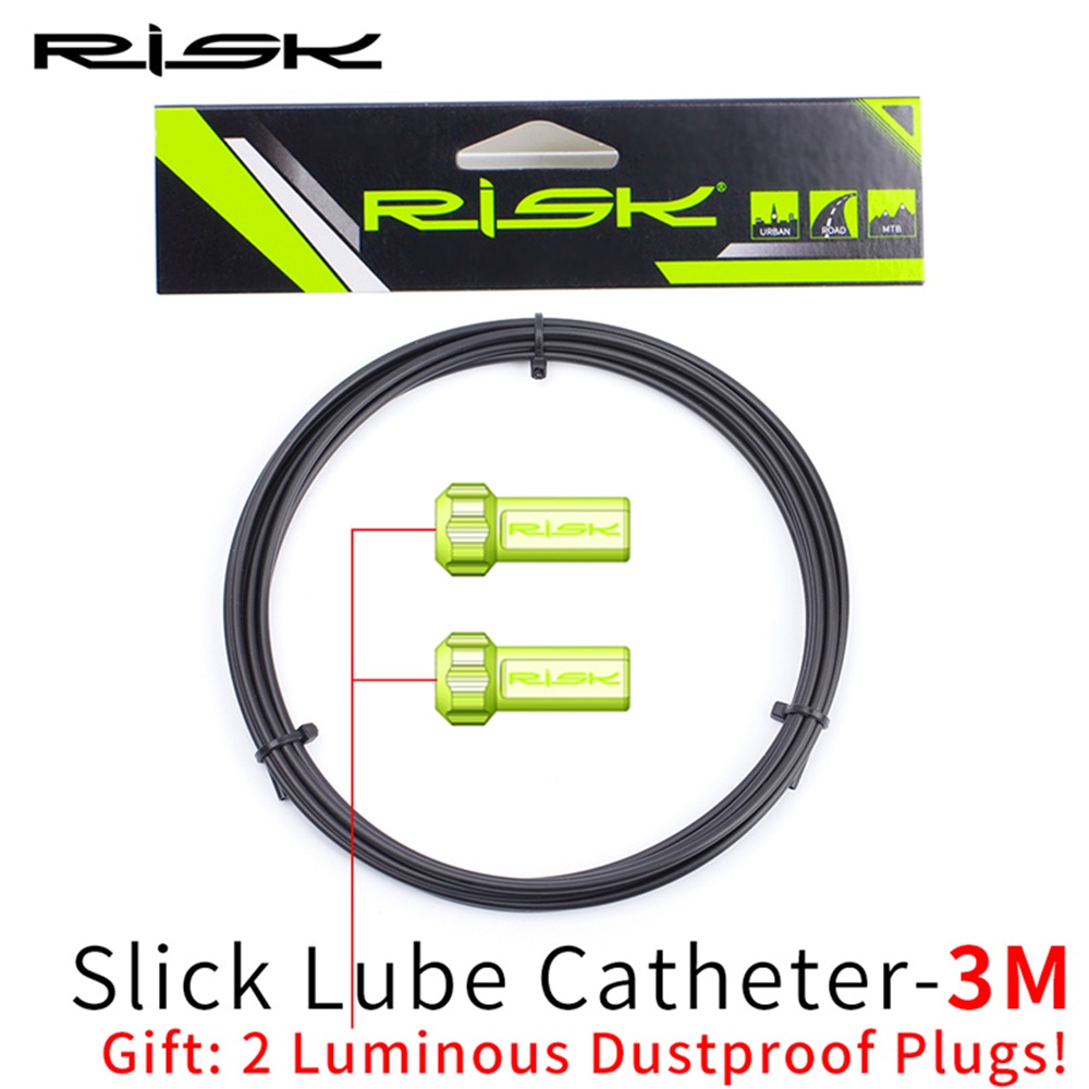 RISK Bicycle Brake Slick Lube Liner Road Mountain Bike Shifting Cable ...