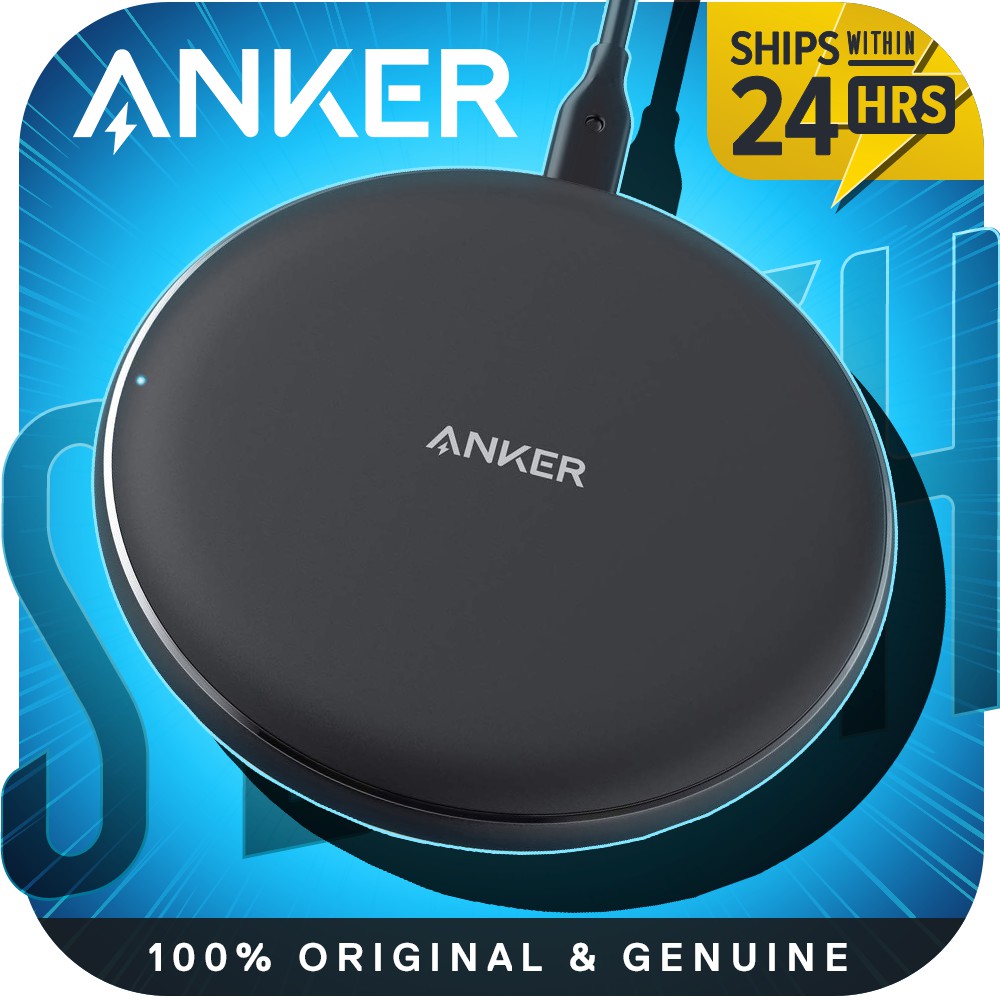 Anker Powerwave Pad A2503 Upgraded 10W Max, 7.5W for iPhone Wireless