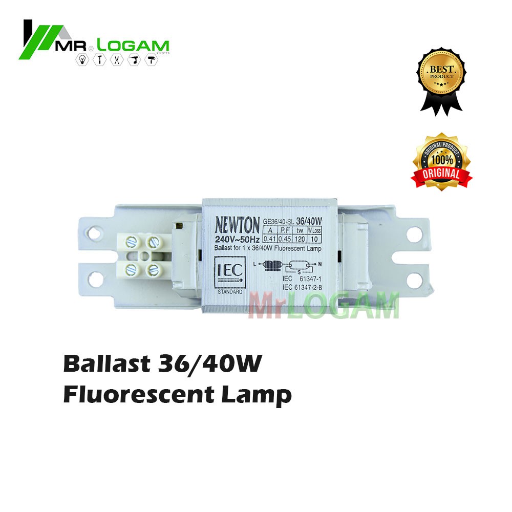 Choke/Ballast Fluorescent Lamp Tube 36W40W Newton Choke Ballast