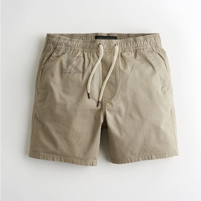 Men s shorts men s khaki elastic waist youthful style Shorts Shopee Malaysia