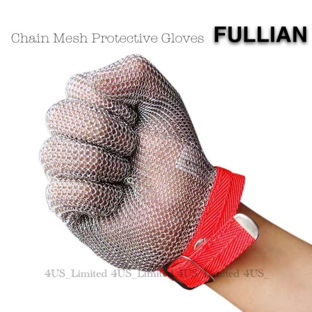 STAINLESS STEEL METAL MESH SAFETY GLOVES Shopee Malaysia