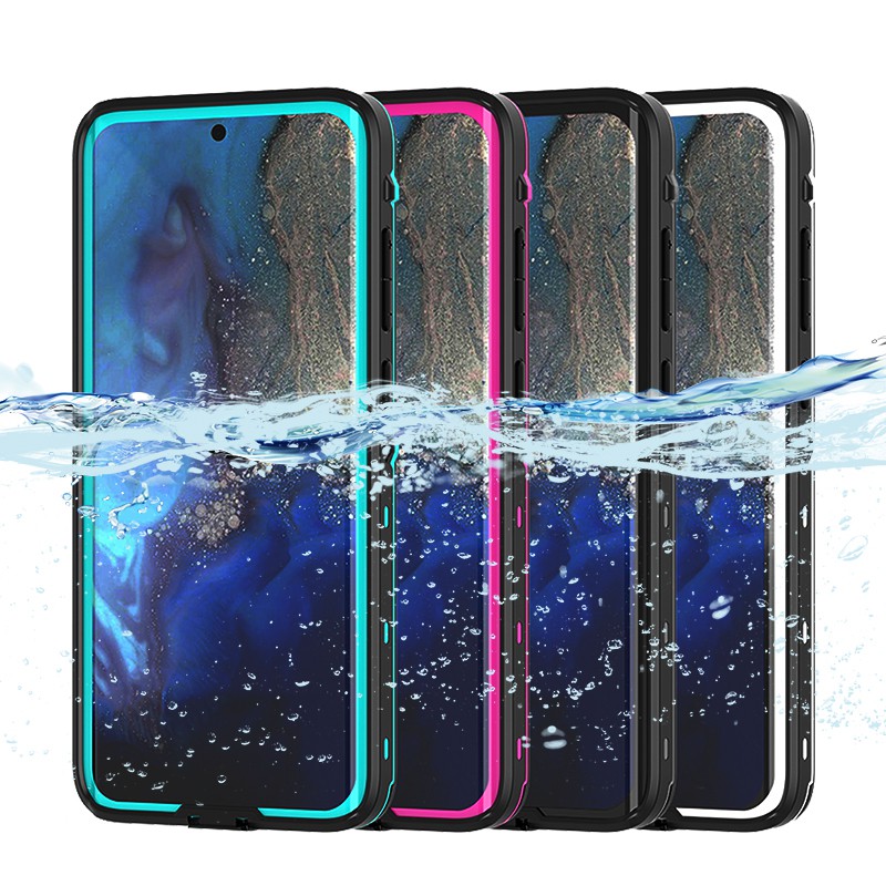 IP68 360 Full Protection Waterproof Phone Case Shockproof covers for  Samsung s8 S10E S10 Lite S9 Plus s20 Note8 Note9 Note 10 Swimming diving  Cover