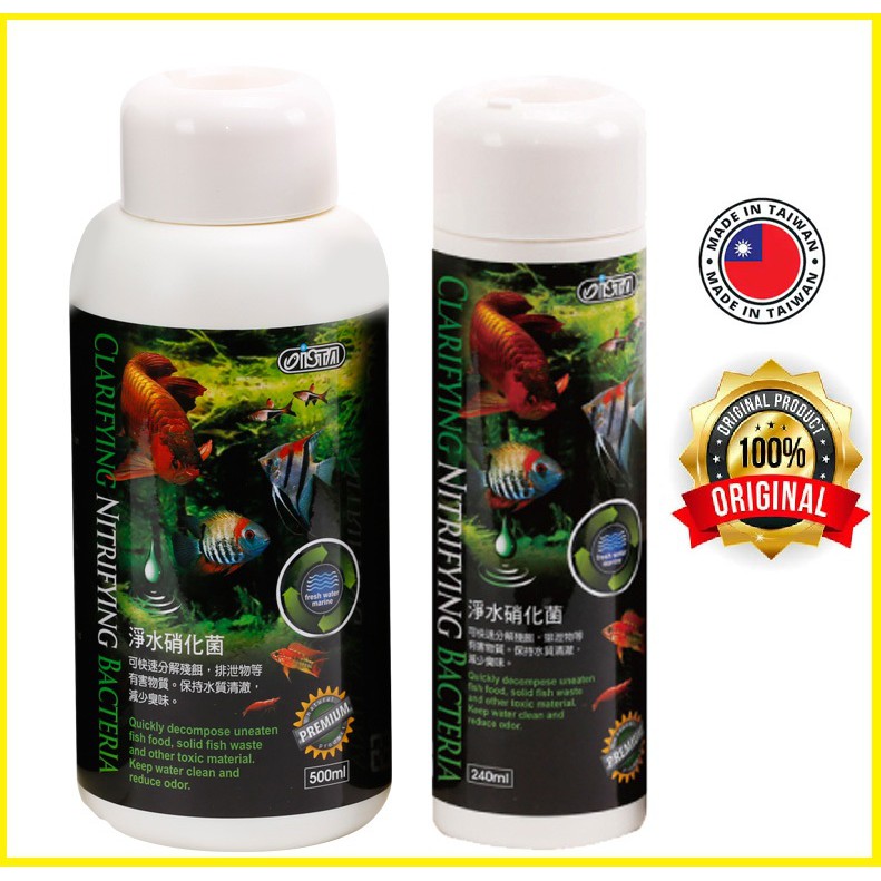 ISTA Clarifying Nitrifying Bacteria Aquarium Fish Tank Beneficial PSB