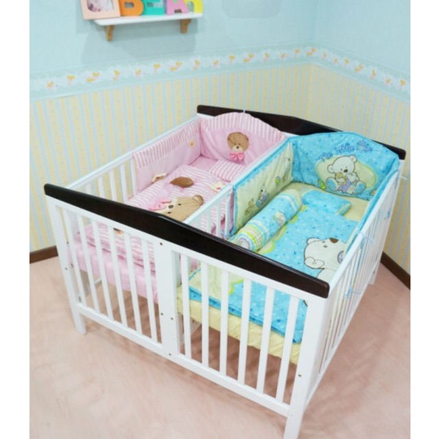 PreLoved Twins Kembar Baby Cot Crib (COD only) Shopee Malaysia