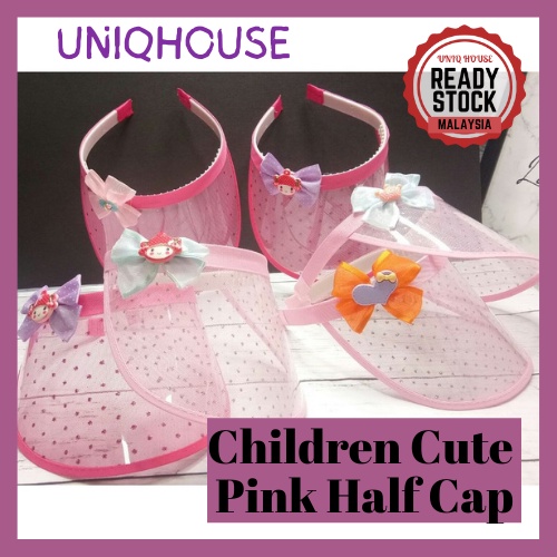 READY STOCK CODE 102160 Children Cute Pink Half Cap | Shopee Malaysia